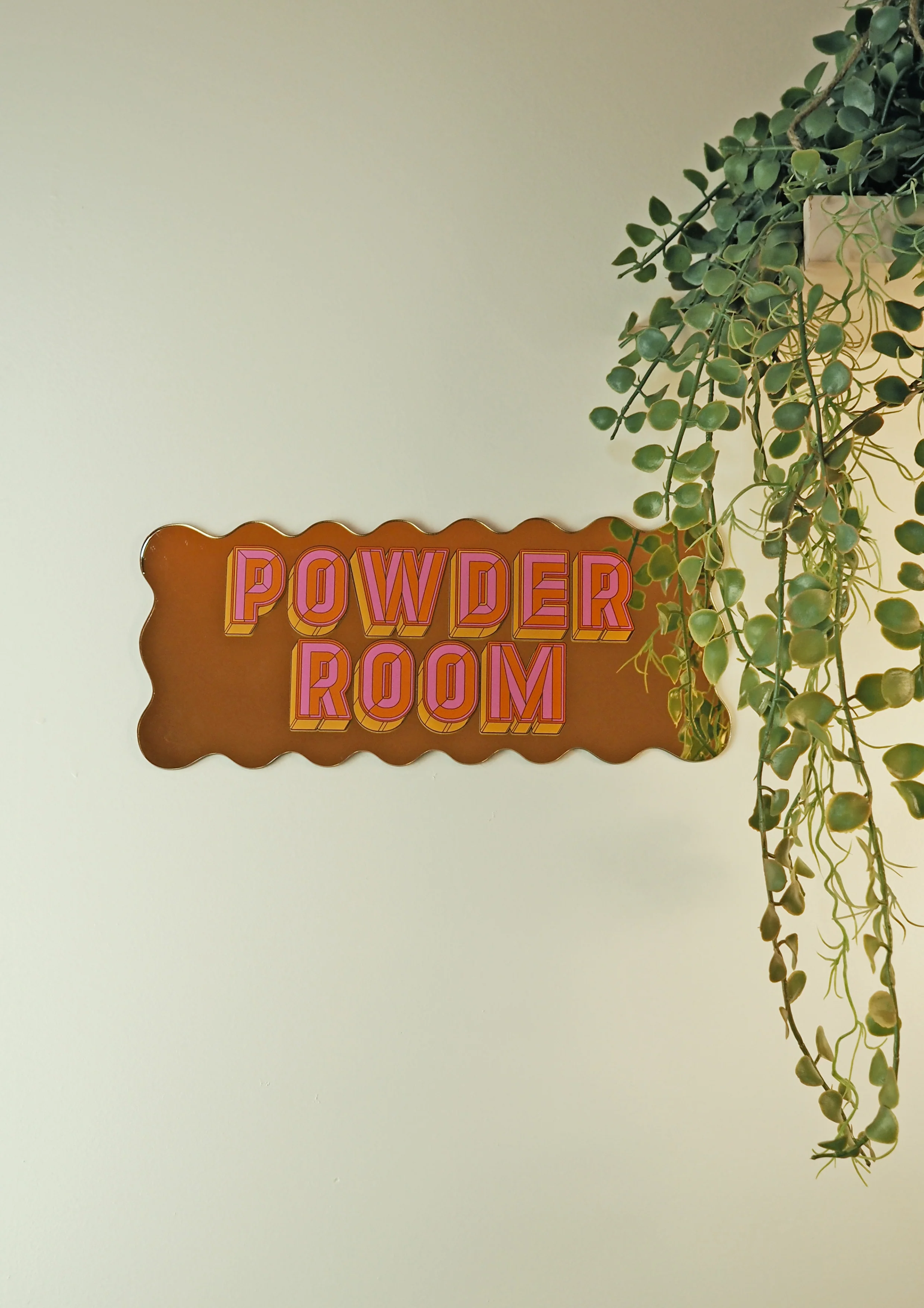 Powder room - Wavy warm gold - Image 2