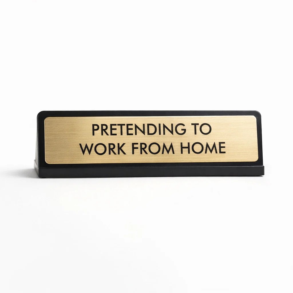Pretending Desk Sign - Image 2