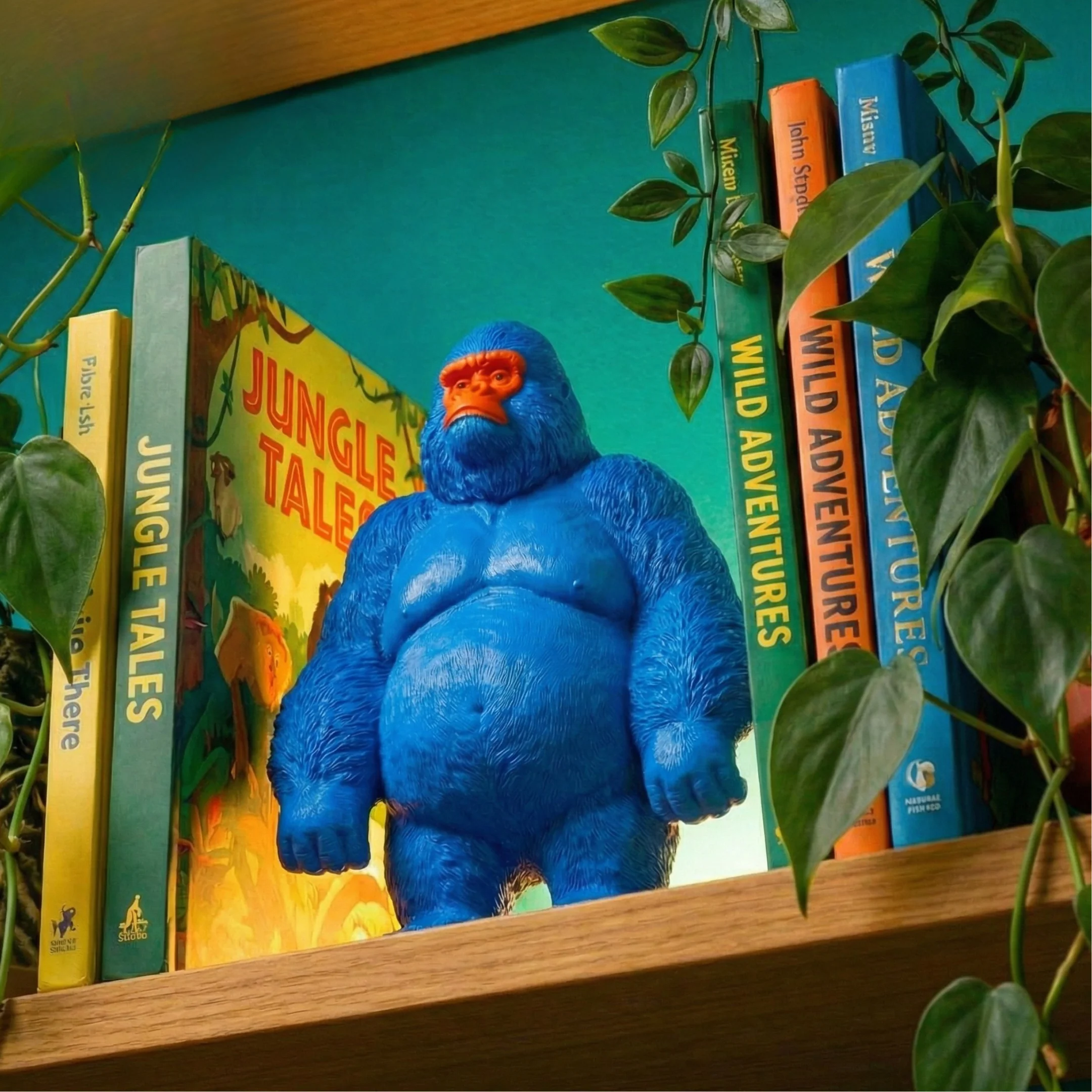 Priscilla Gorilla - Blue - Image 3