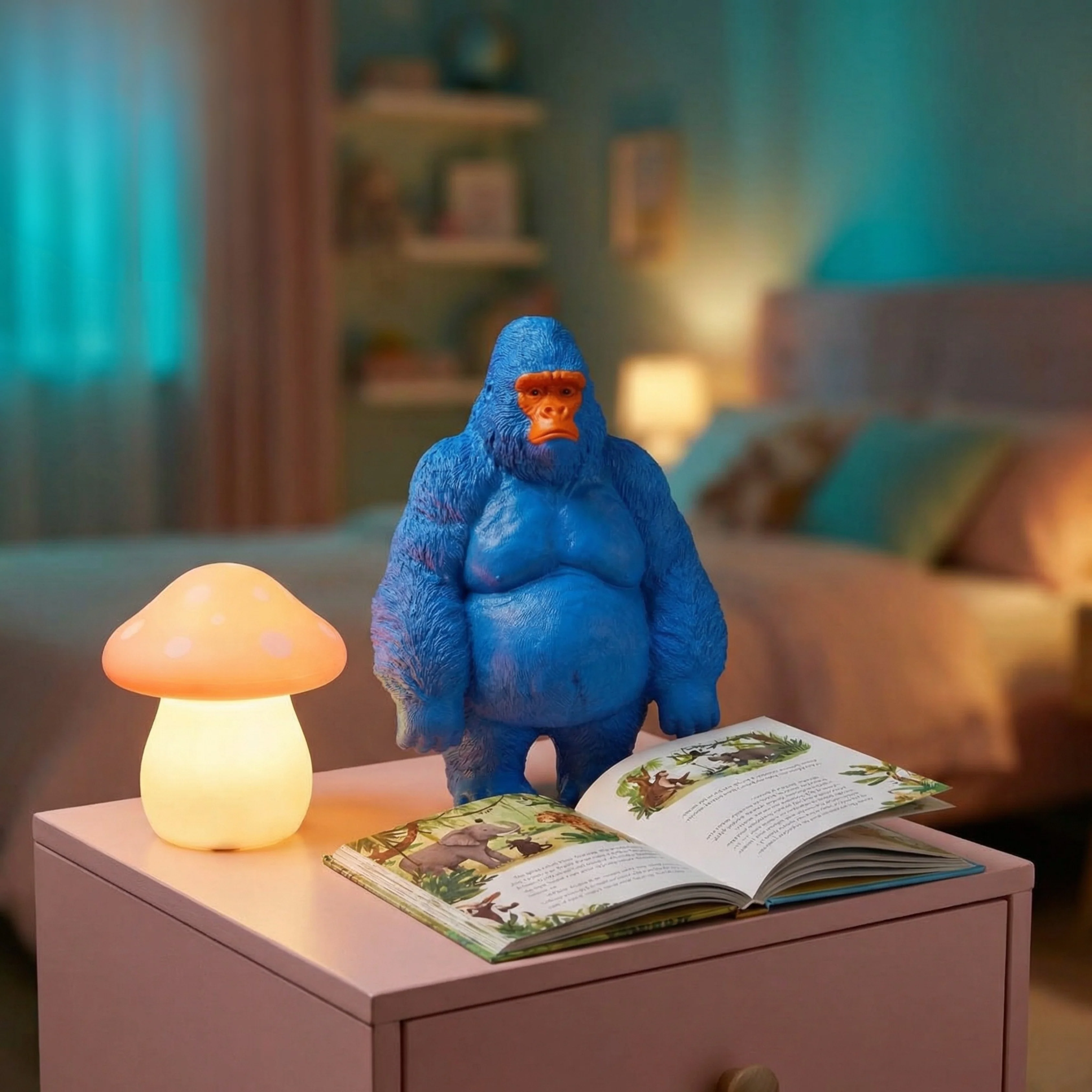 Priscilla Gorilla - Blue - Image 4