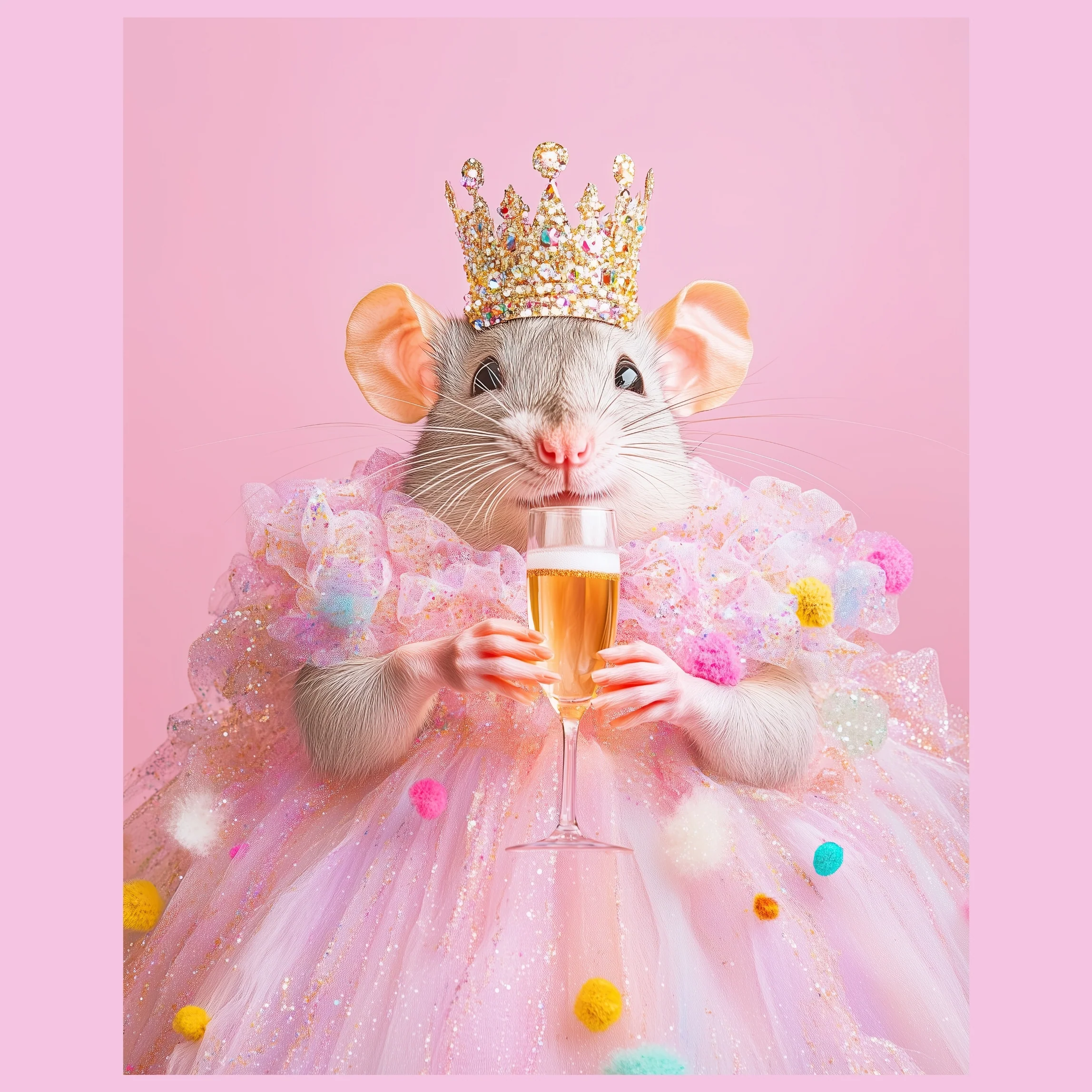Queen Rat print