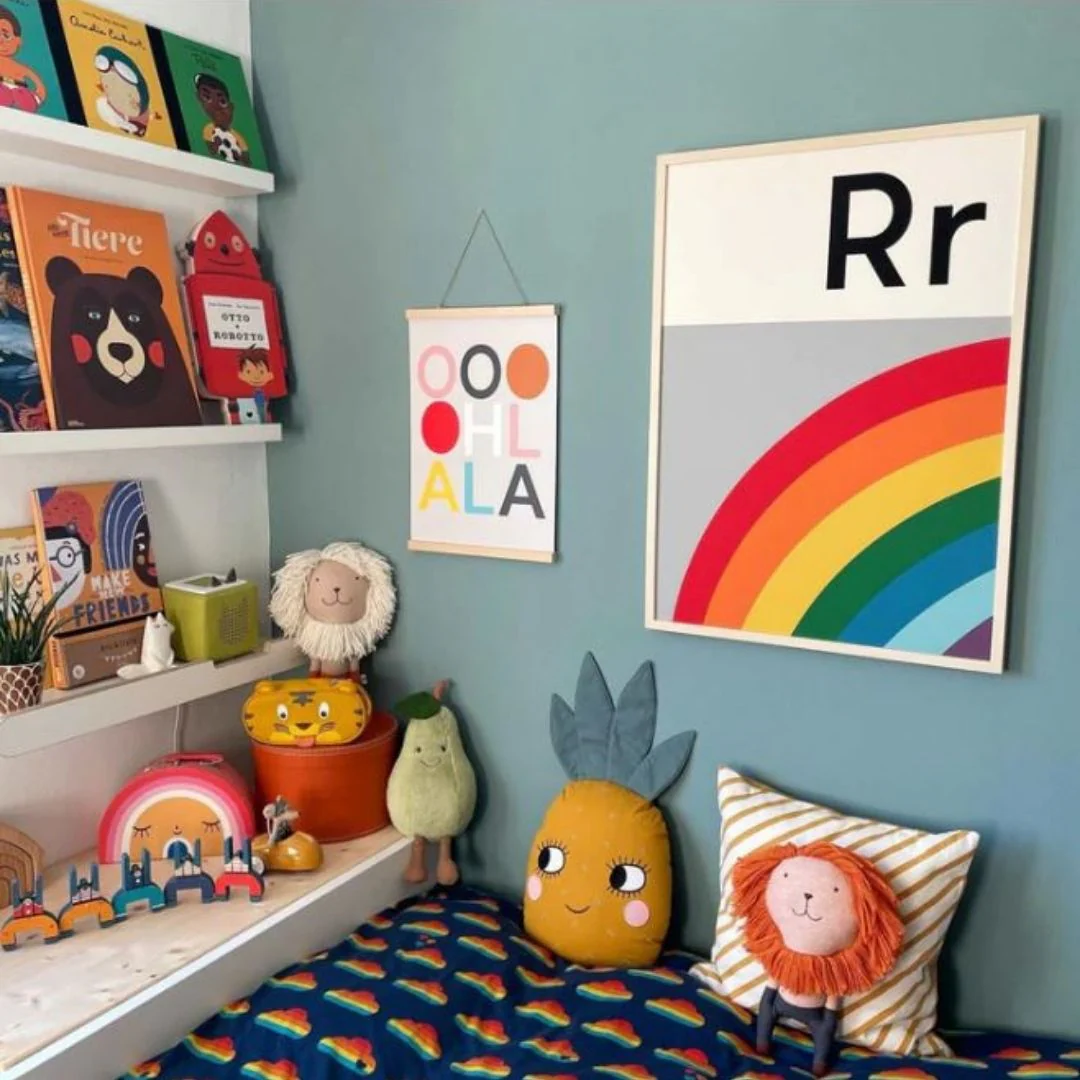 R is for Rainbow