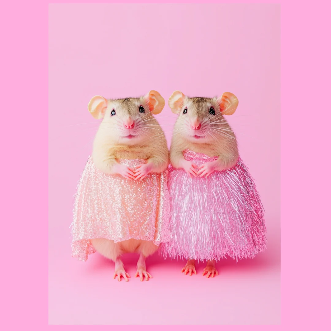 Rat Girls Print