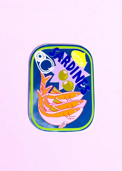 Sardines Tin Mirror - Image 4