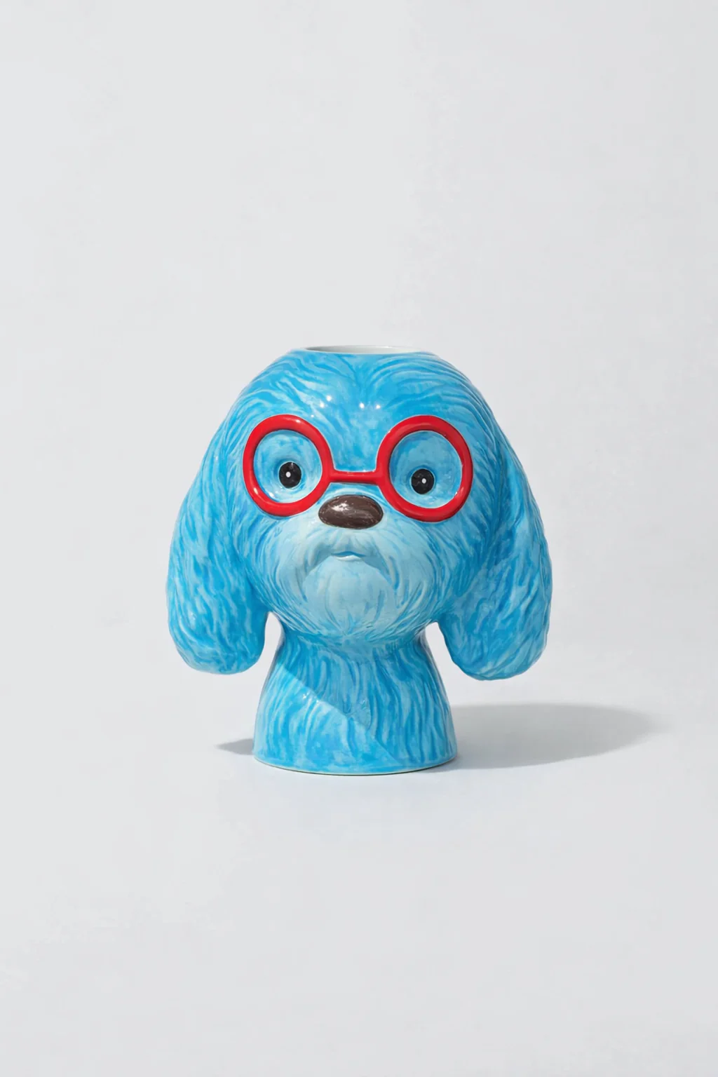 Scruffy Dog Vase