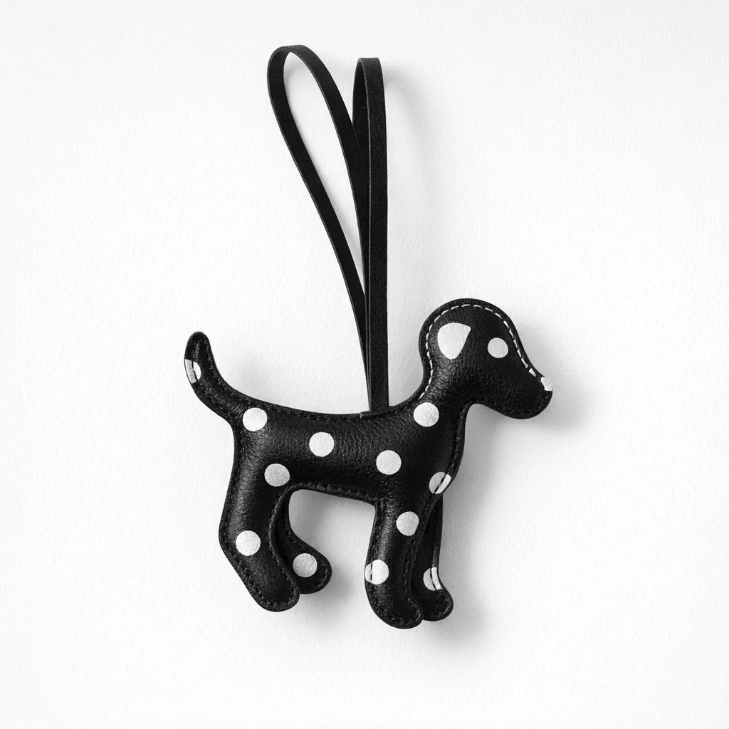 Spotted  dog  Bag Charms - colours assorted - Image 4