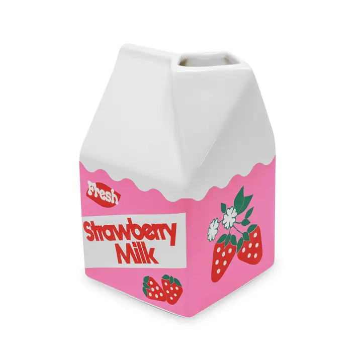 Strawberry Milk Vase - Image 4