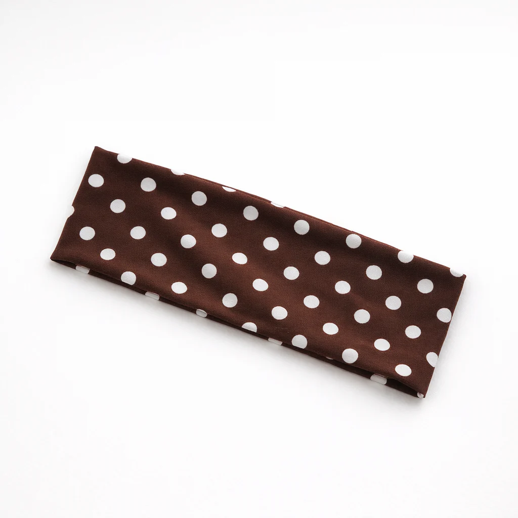 Stretchy Polka dot headband
