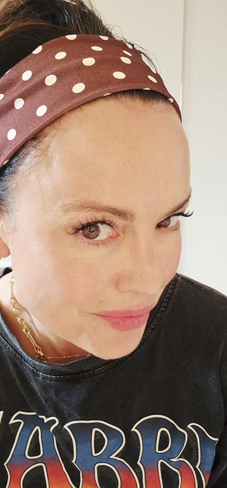 Stretchy Polka dot headband - Image 2