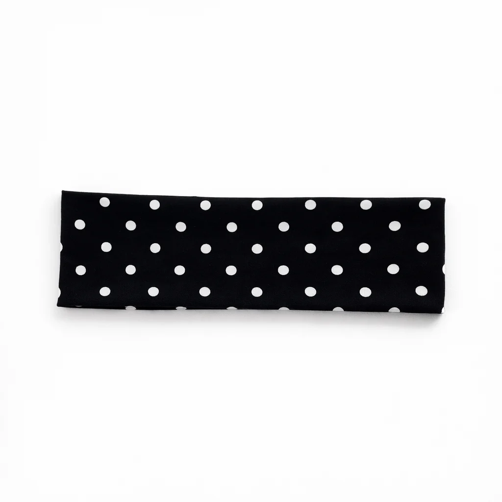 Stretchy Polka dot headband - Image 3