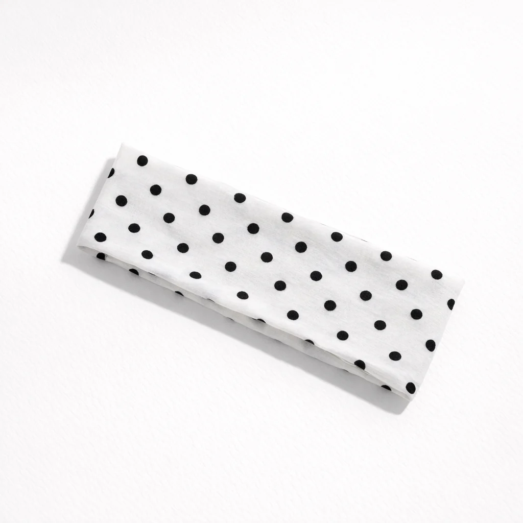 Stretchy Polka dot headband - Image 4