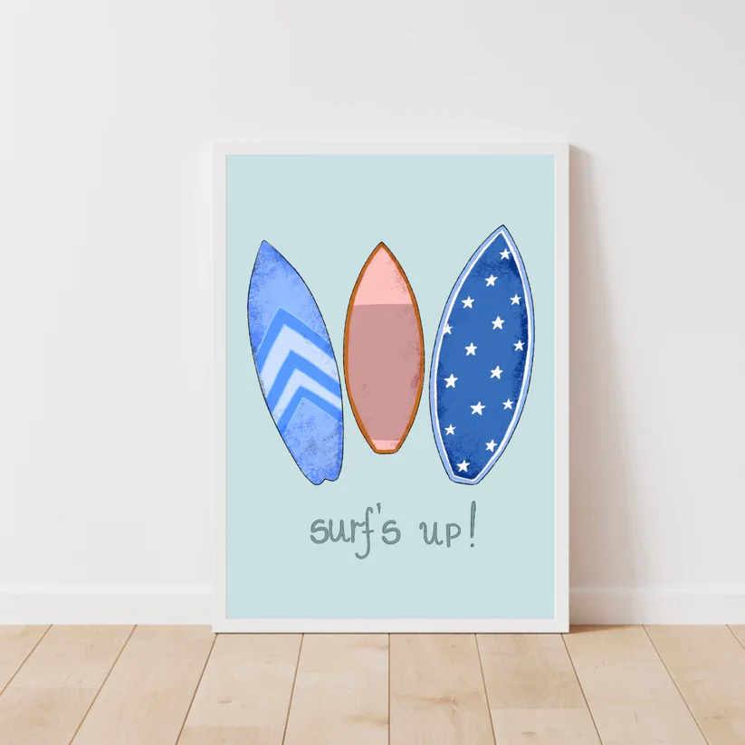 Surfs Up Print