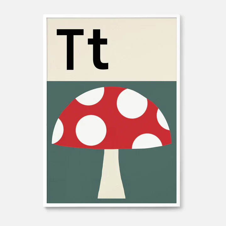 T is for Toadstool