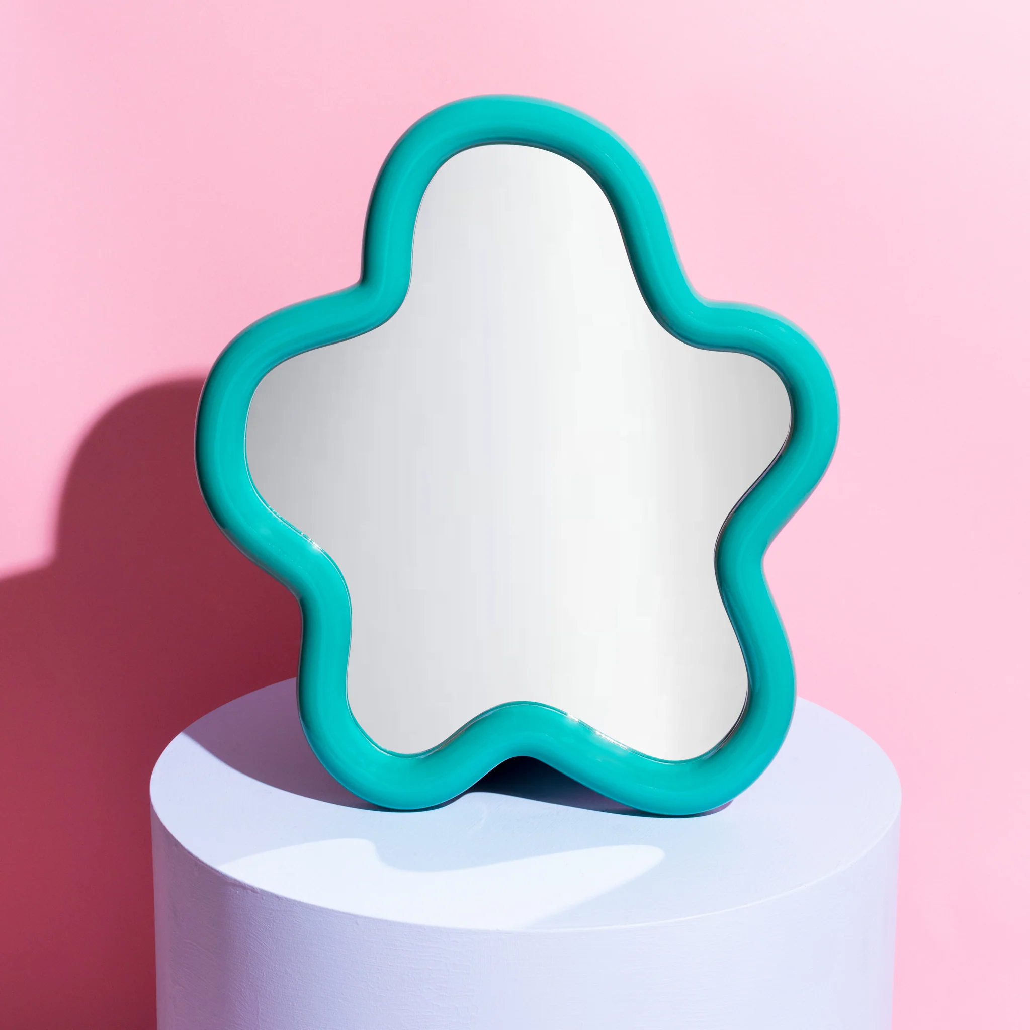 The Fairmont Star mirror - Teal gloss