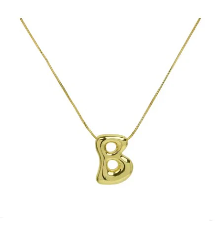 The "Goldie" - Bubble Initial necklace - Image 11