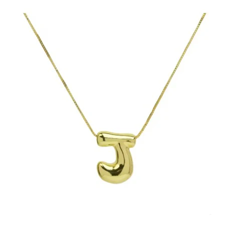 The "Goldie" - Bubble Initial necklace - Image 18