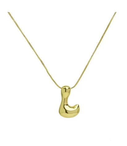 The "Goldie" - Bubble Initial necklace - Image 20