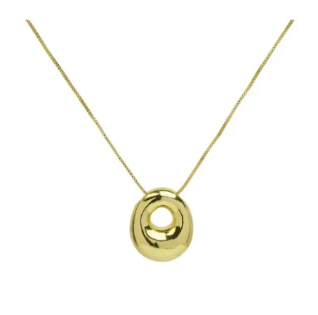 The "Goldie" - Bubble Initial necklace - Image 23