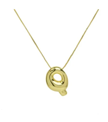 The "Goldie" - Bubble Initial necklace - Image 24