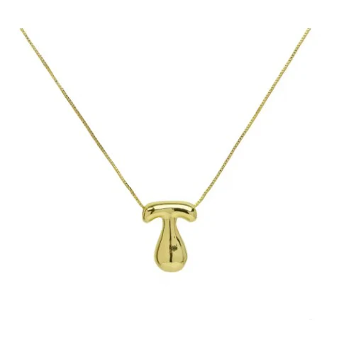The "Goldie" - Bubble Initial necklace - Image 27