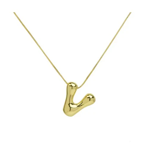 The "Goldie" - Bubble Initial necklace - Image 29
