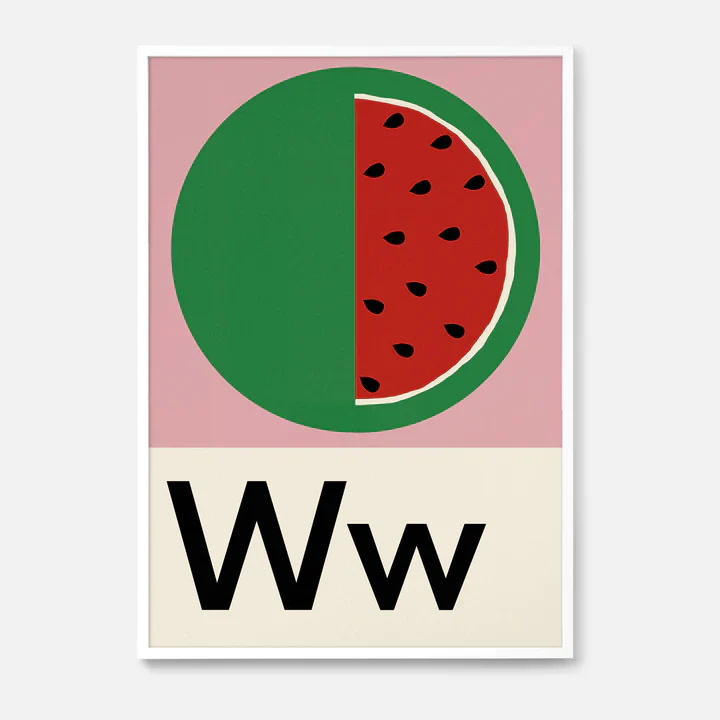 W is for Watermelon