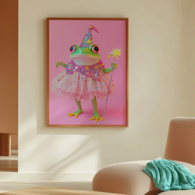 Wizard Frog Print - Image 2